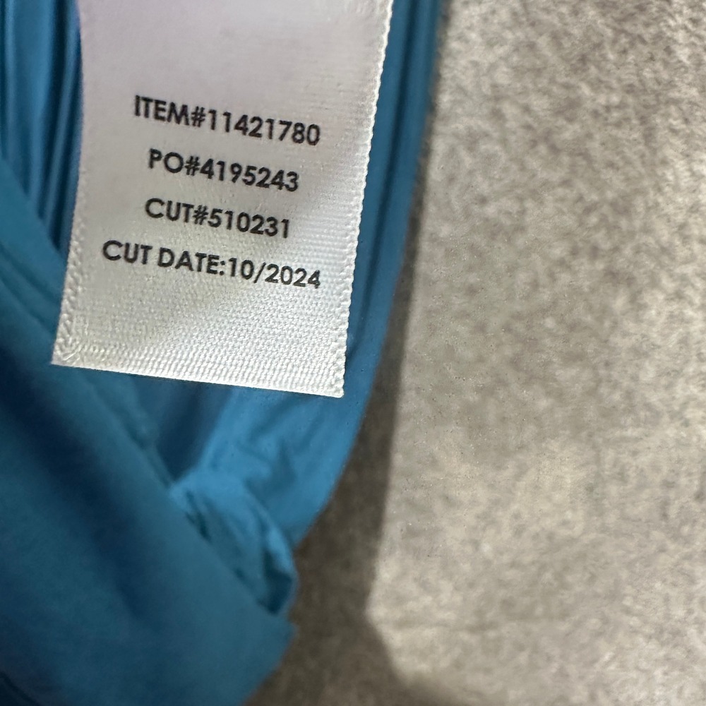 Torrid Supersoft Tiered Maxi Dress Women 1X 14/16 Blue V-Neck Adjustable Straps - Picture 11 of 11